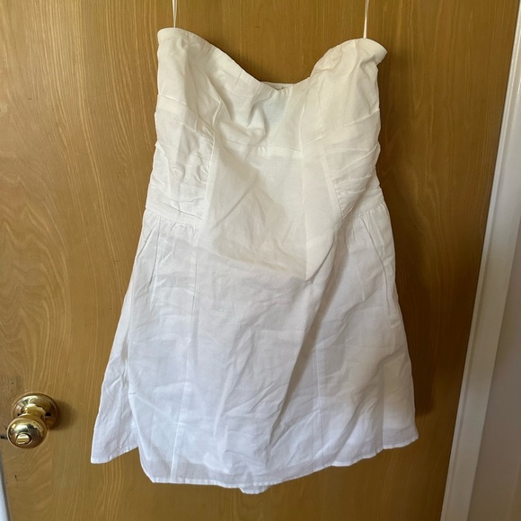 Princess Polly Sybille Strapless Mini Dress White - Picture 2 of 4